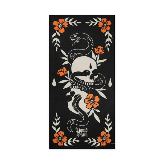 Liquid Death x Slowtide Live Fast Die Dry Towel
