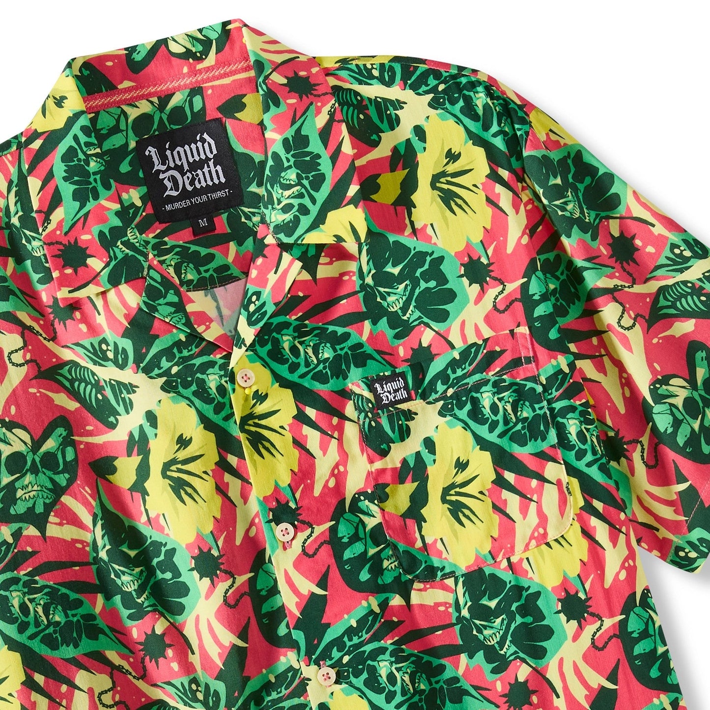 Death's A Beach Button-Up