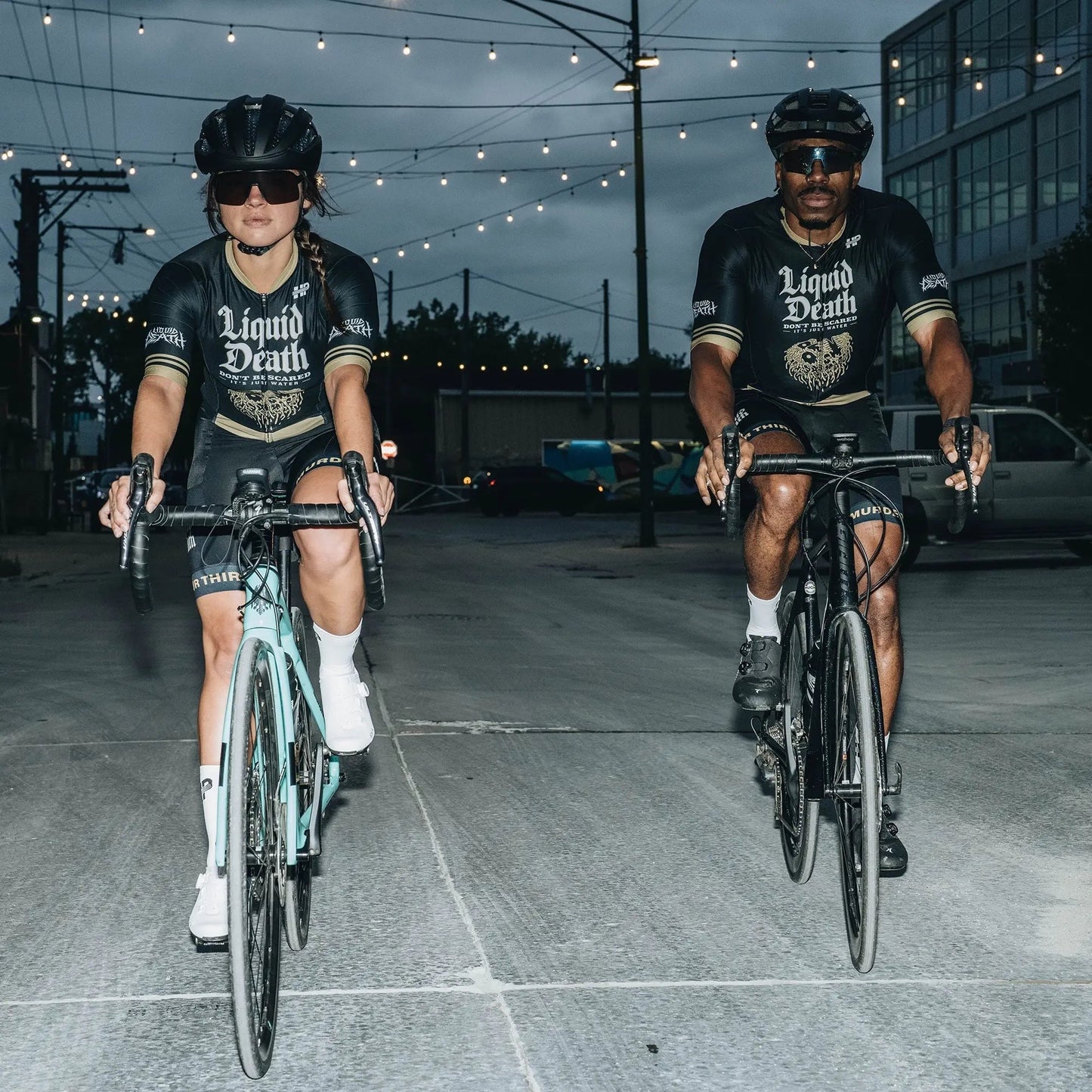 Heavy Pedal x Liquid Death Men's Cycling Jersey