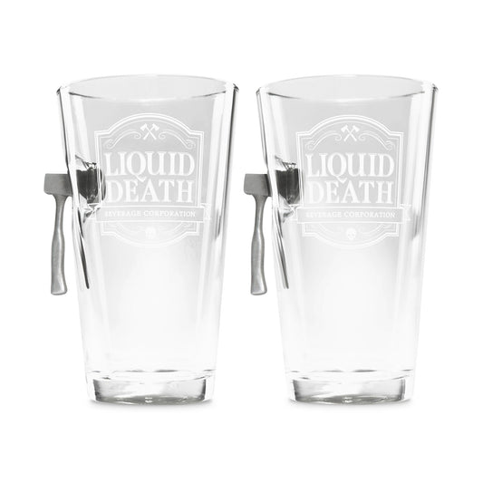 Axe Murderer Pint Glass Set
