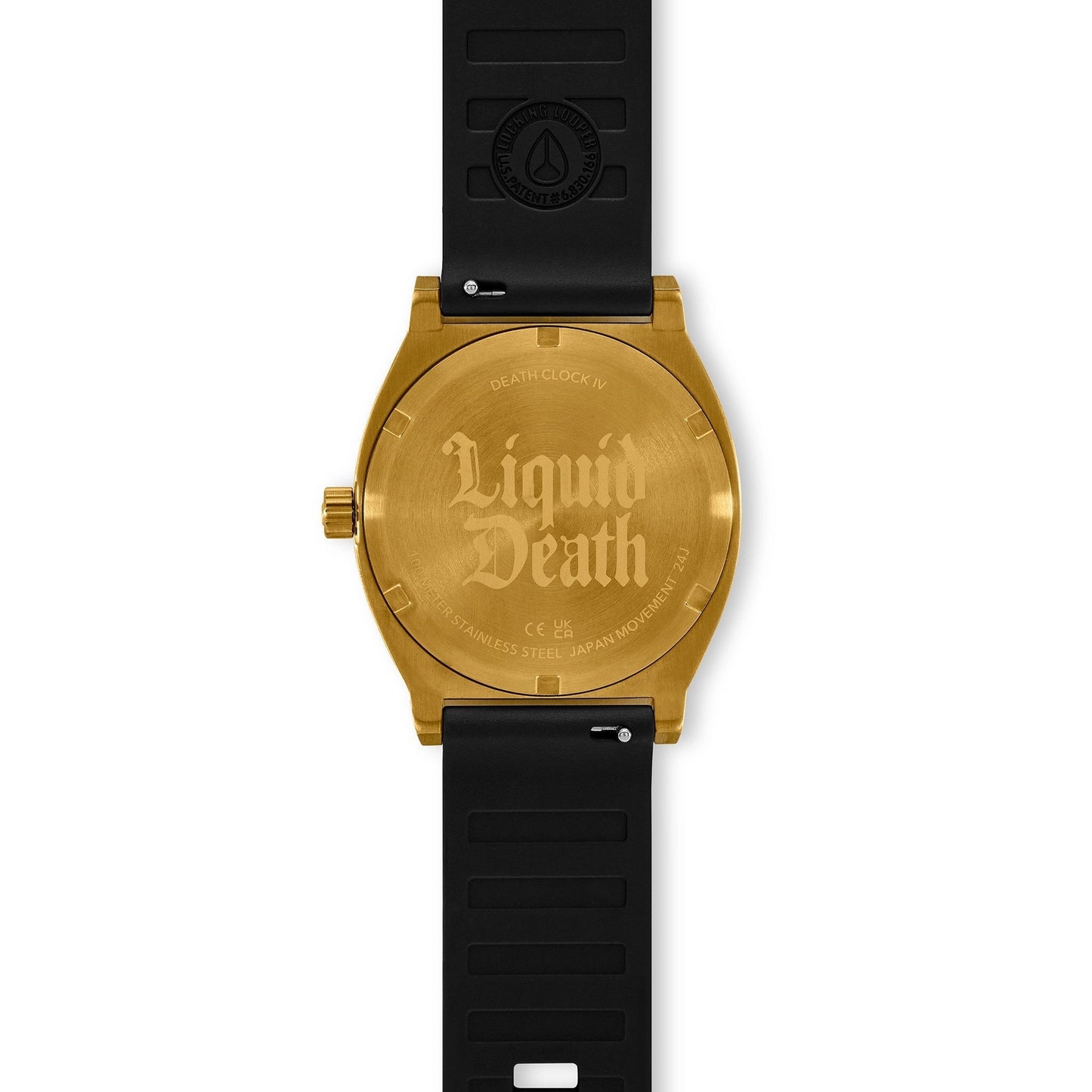 Liquid Death x Nixon Death Clock IV