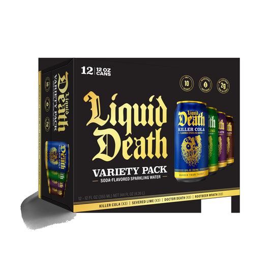 Soda-Flavored Sparkling Water Variety Pack 12oz (12-Pack)